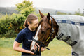 Horseware Rambo Protector Neck Cover front view premium fly hood for horses