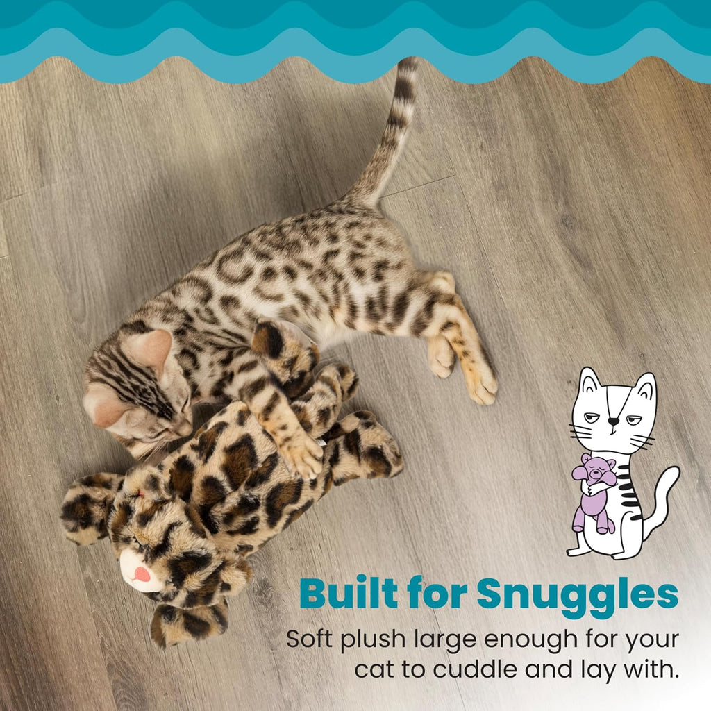 Close up view of the secure pocket opening on the Catstages Calming Kitty Pal