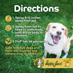 Authentic Happy Jack pet pest control spray bottle