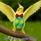 Pigeon Diaper Harness and Bird Leash, Diapers for Birds with Leash, Bird Diapers for Pigeons, Diaper Pants for Cockatiel African Grey Parrot Budgie, Cage Accessories (M-Green) - Image 9