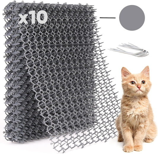 Petfolio 10 pack cat scat mat set