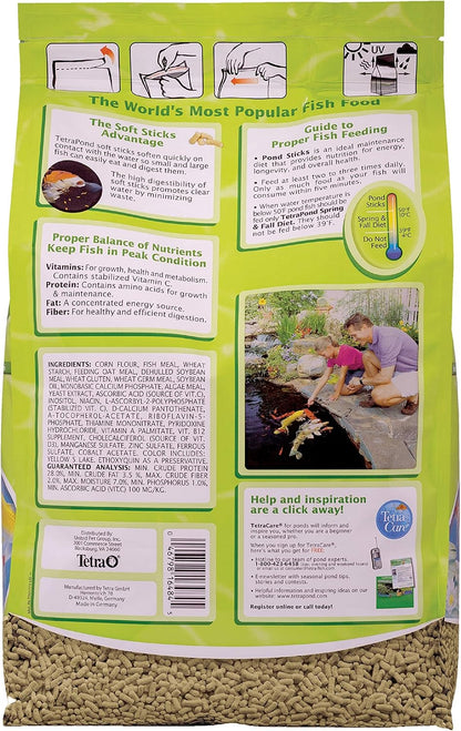 TetraPond 3.70 pound fish food packaging details