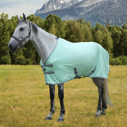 TARFEPA horse protection mesh sheet packaged view with size labeling