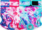 Leekalos Reusable Washable Dog Diapers Female (3 Pack) - Highly Absorbent Doggie Diapers - Size Adjustable Puppy Diapers for Dog Period Panties (Medium, Flora) - Image 15
