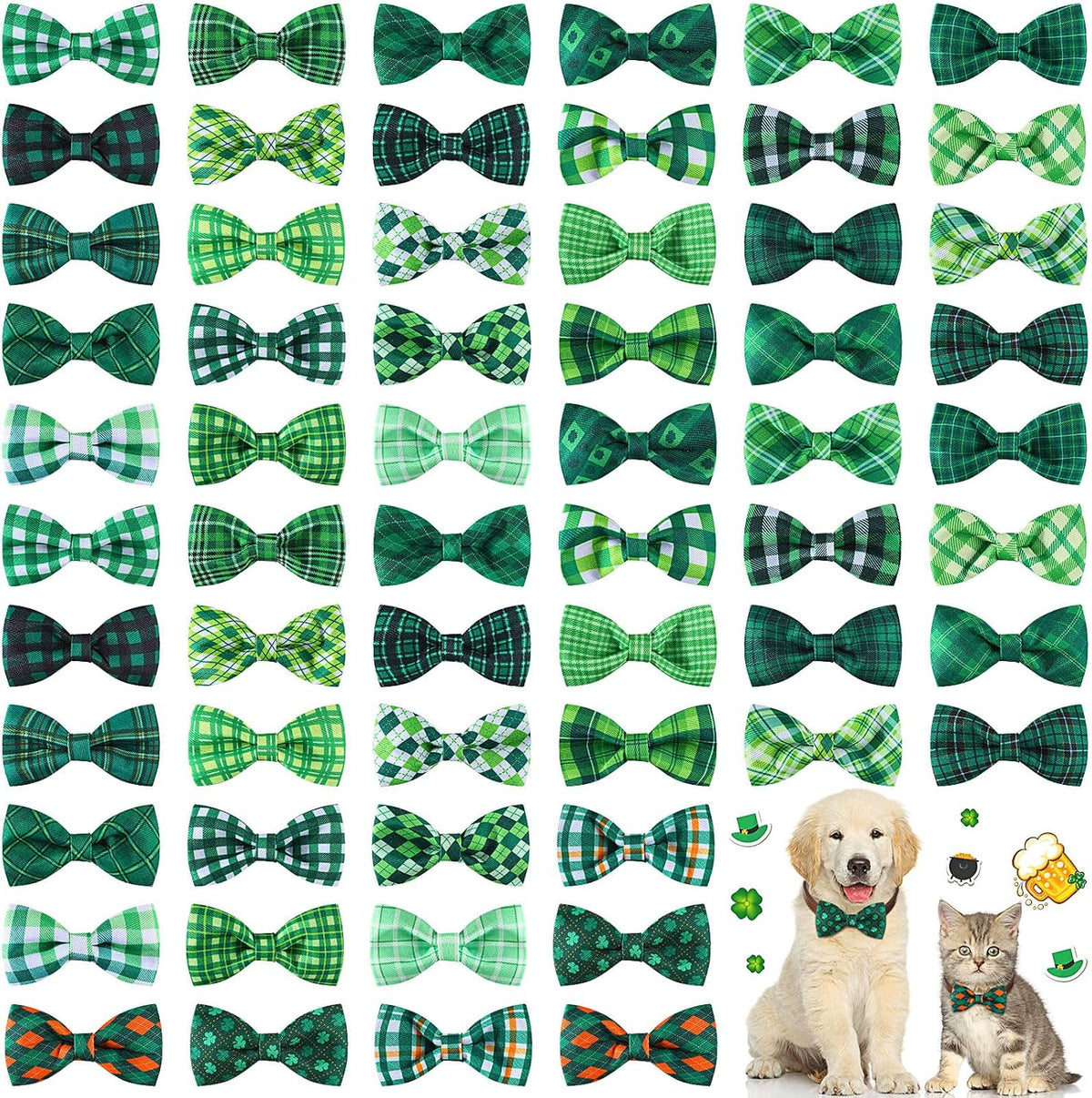 Professional pet grooming setup displaying bulk Silkfly holiday dog accessories