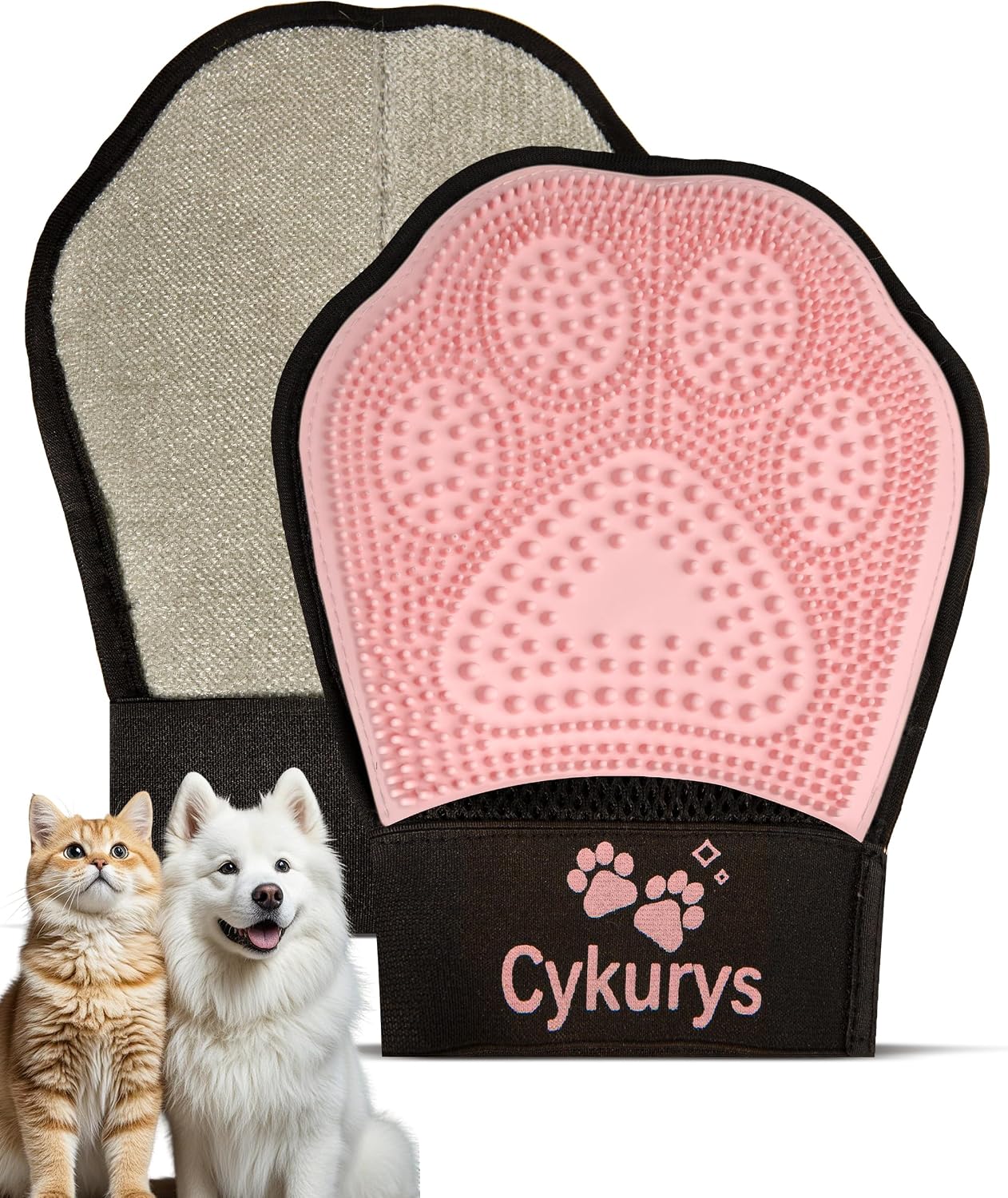 Cykurys pet grooming tool removing lint from clothing