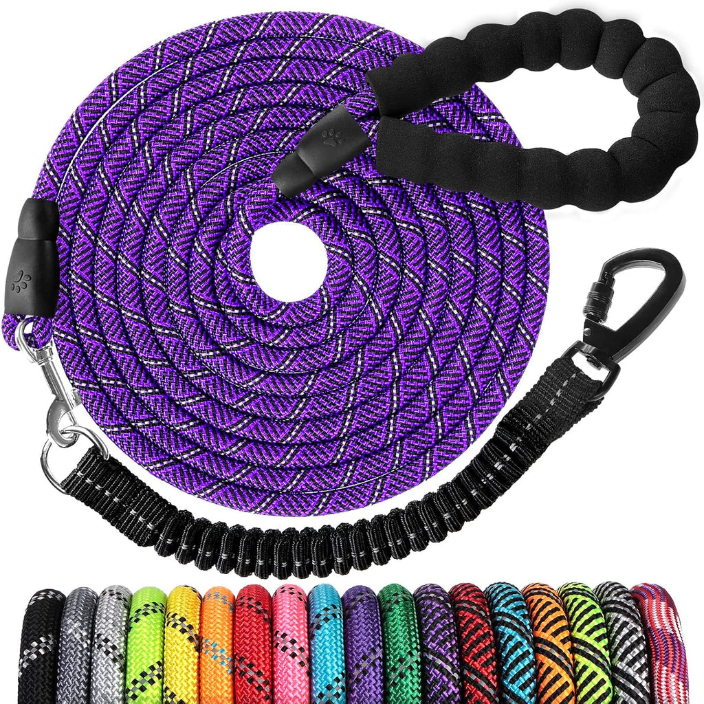 Jenico heavy duty climbing style pet tracking leash rust proof hardware