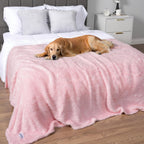 PetAmi Fluffy Waterproof Dog Blanket for Couch and Bed, Reversible Sherpa Pet Throw, Pee Proof Furniture Protector Sofa Cover, Washable Cat Blanket for Small Medium Dogs and Cats (Pink Blush, 24x32) - Image 14