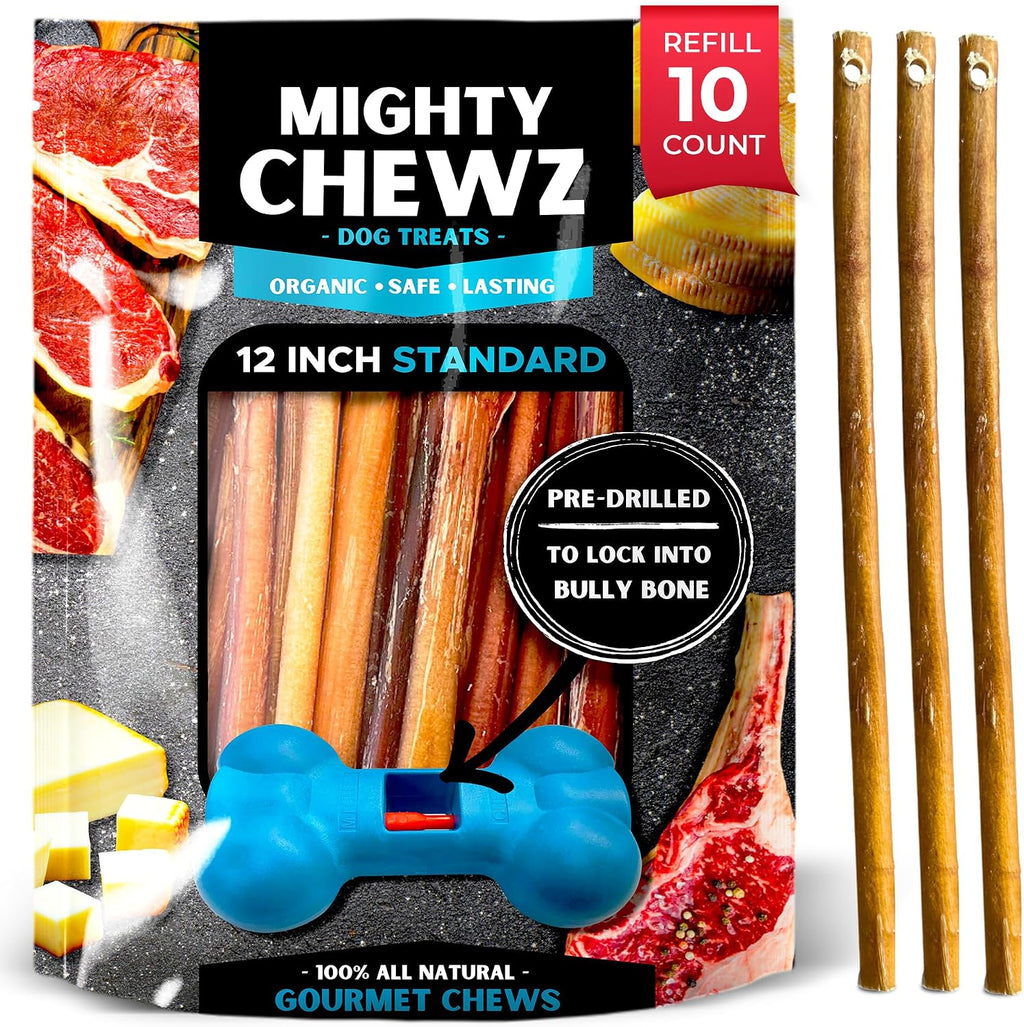 Premium natural dog dental chews by Mighty Chewz