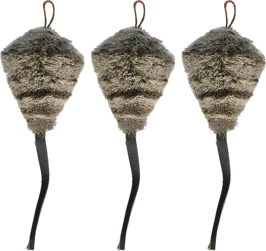 GoCat deer hide mouse toy close up detail