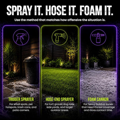 Professional strength turf cleaner by Refresh Labs