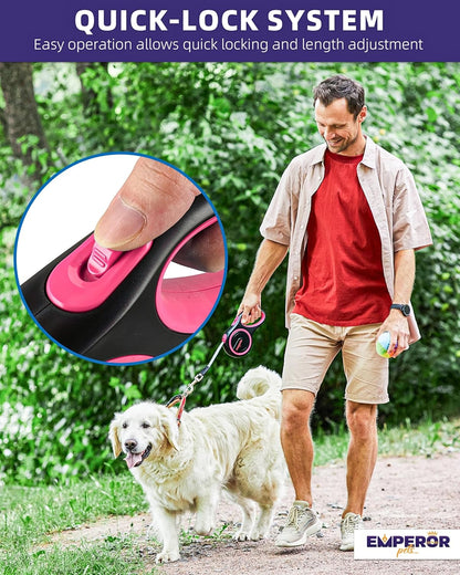 Emperor Pets 26 foot leash tangle-free nylon tape