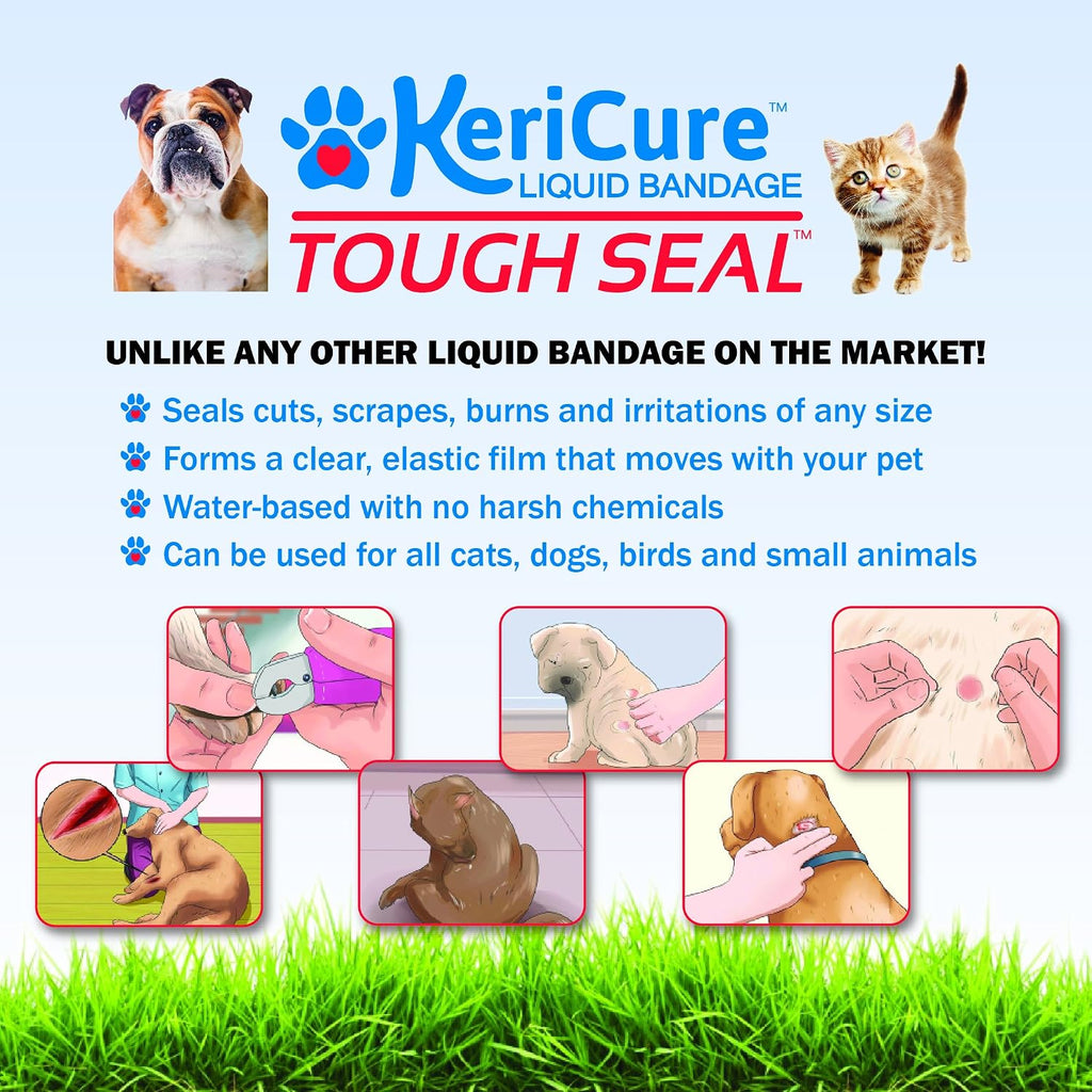KeriCure pet wound care spray bottle 2 fluid ounces