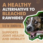 Healthy rawhide free dog treats for joint support