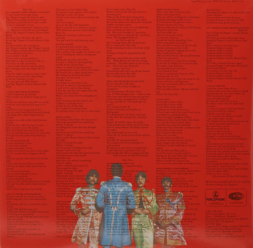 The Beatles Sgt Peppers Lonely Hearts Club Band 180g vinyl LP inside gatefold jacket packaging