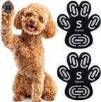 Dapaw Dog Paw Protector Pads front view packaging with small size anti slip stickers