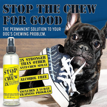 Alcohol free dog deterrent spray for furniture