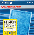 MarineLand Penguin replacement filter cartridges front view aquarium accessory