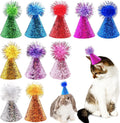 Pet Show 10 pieces mini party hats for small dogs and cats front view