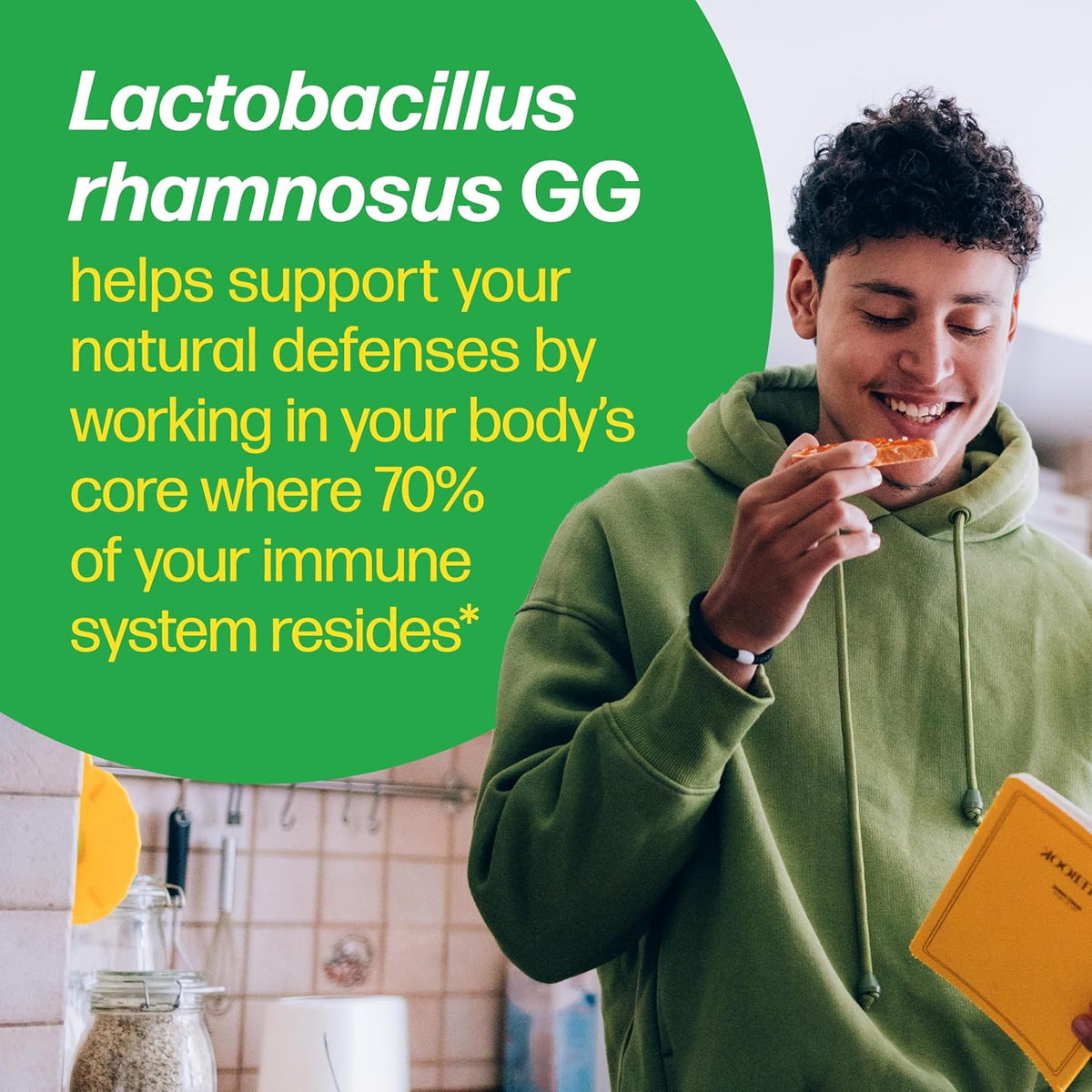 Culturelle digestive daily probiotic imported formula packaging with explicit FSSAI compliance information