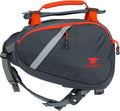 Mountainsmith canine backpack side pannier compartment zippered storage detail