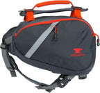 Mountainsmith canine backpack side pannier compartment zippered storage detail