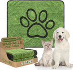 Qeils Reusable Dog Pee Pads, 2 Pack Super Absorbent & Leakproof Washable Puppy Pads with Soft Green Top Layer, for Potty Training, Crates, Couch, Car Seats & Pet Beds, 18"x24" - Image 15