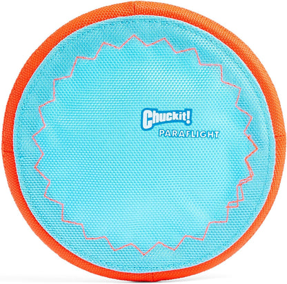 Chuckit! Paraflight packaging showing product specifications