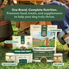 Chuck Norris Power Foods Complete Air-Dried Dog Food with High Protein, Superfoods, and Glucosamine (Beef, 24oz) - Image 9