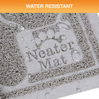 Easy to clean premium imported cat litter mat
