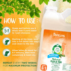 TropiClean grooming shampoo with lemongrass and cocoa for irritated pet skin relief