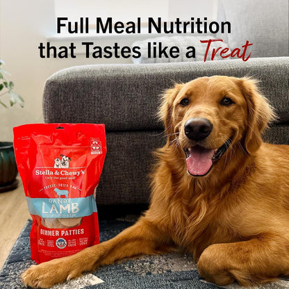 Stella & Chewy's Freeze-Dried Raw Dinner Patties - Dandy Lamb Recipe - High Protein Grain-Free Puppy & Dog Food - Perfect For Picky Eaters - 25 oz - Image 11