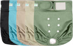 Wegreeco cotton blend breathable female dog diapers size medium measurement guide