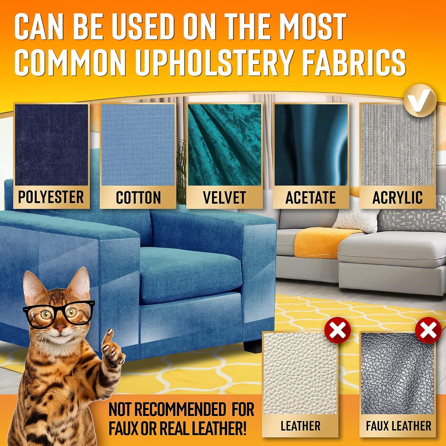 Application of furniture protection sheets using included pins