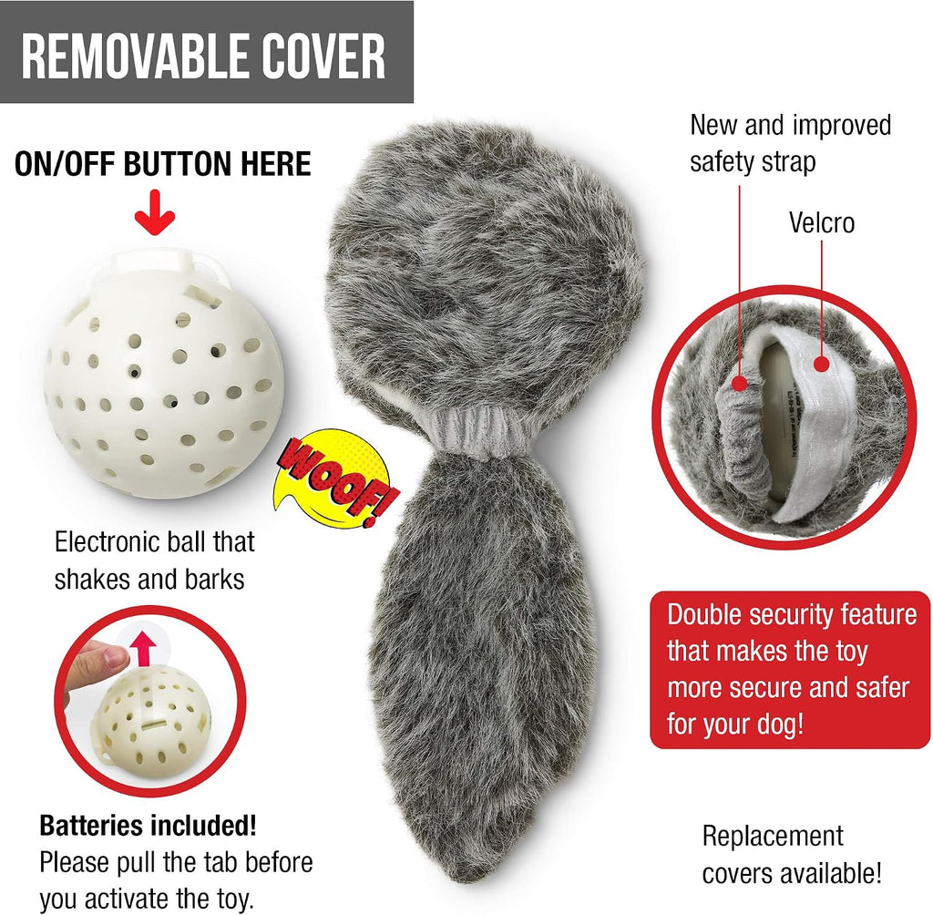 Electronic internal ball module for Hyper Pet motion activated dog toy