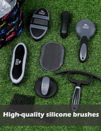 Waterproof foldable organizer bag for Harrison Howard horse grooming kit.