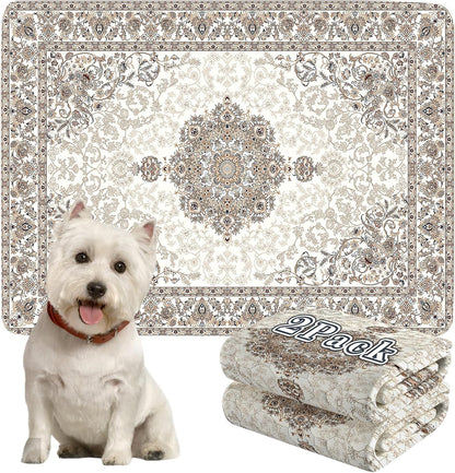 Dogcator washable pee pads two pack front view for puppy training