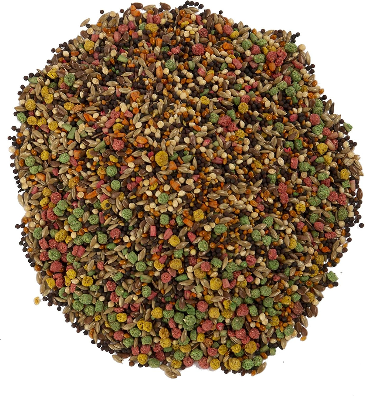 Wild Harvest bird food bag nutritional information label
