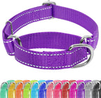 Seyezo martingale slip collar side perspective emphasizing the buckle free design architecture