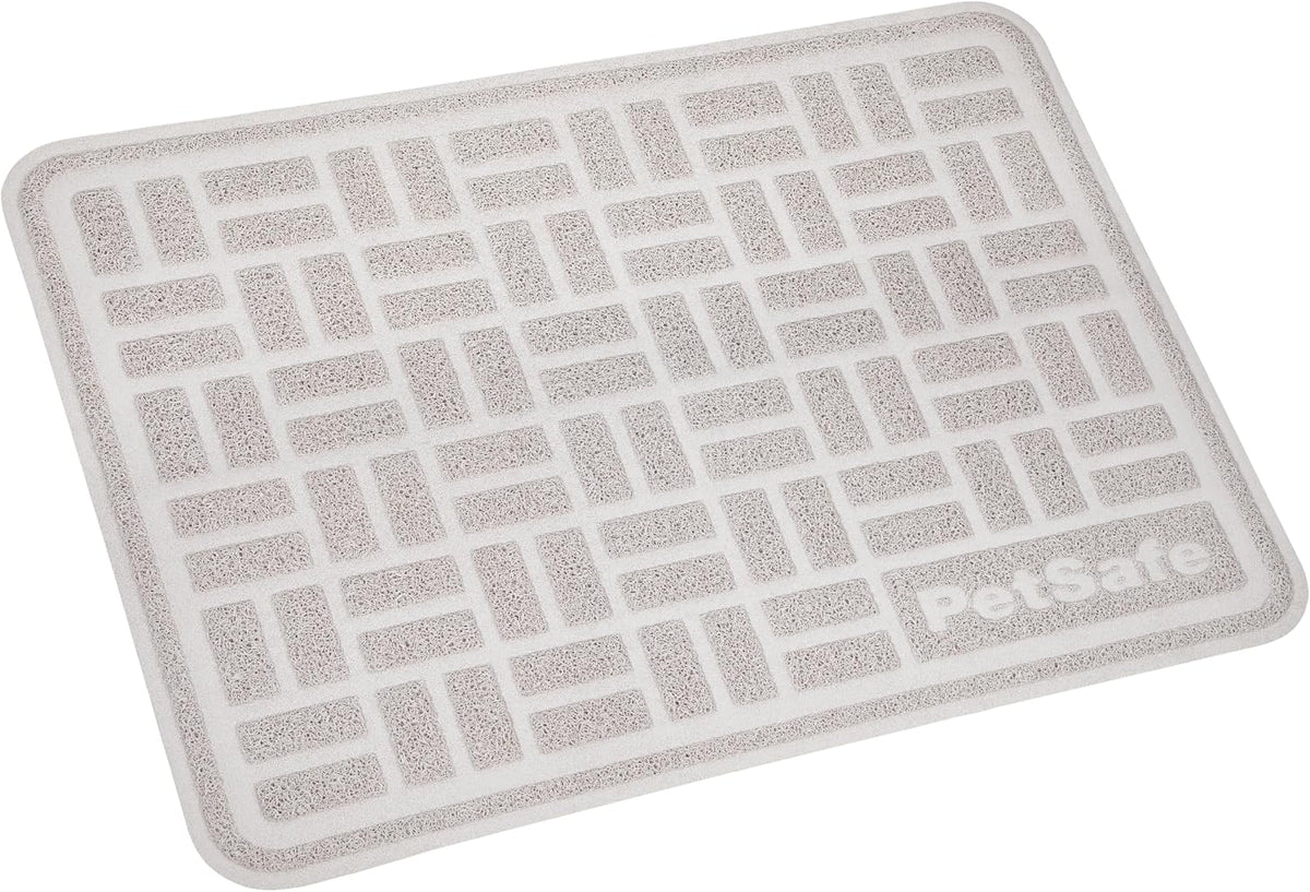 PetSafe anti-slip cat litter mat packaged view for retail