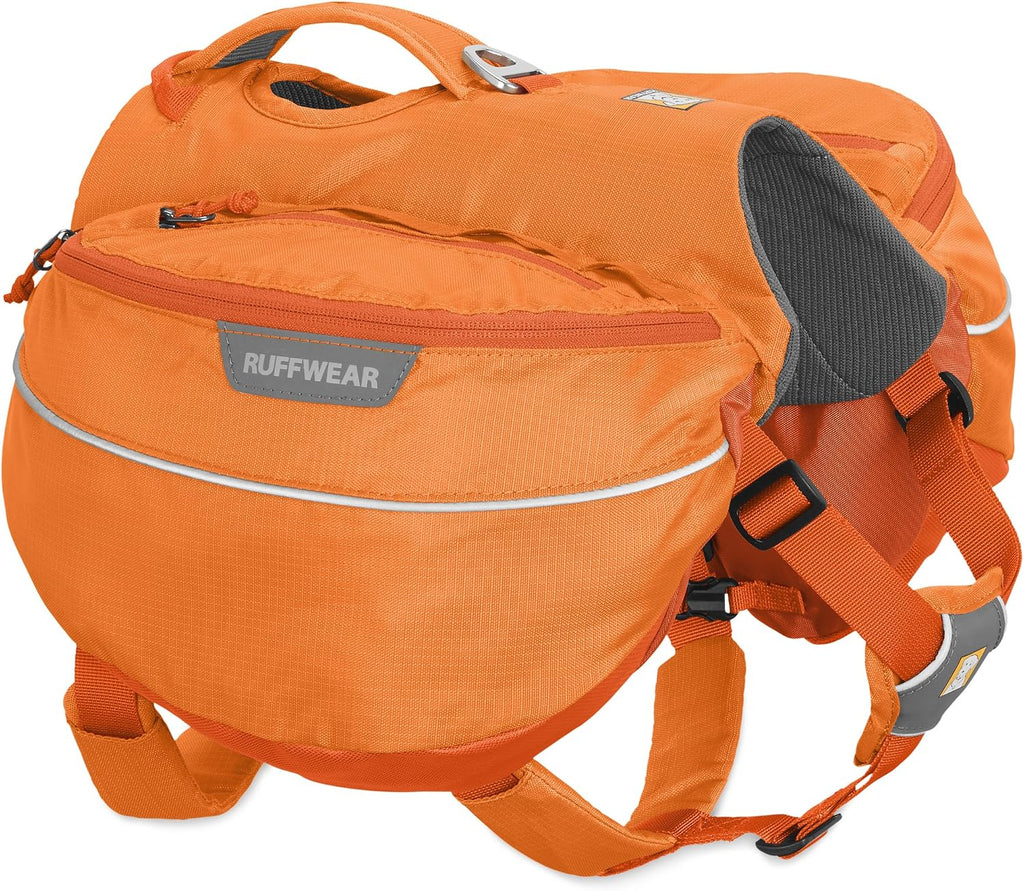 Ruffwear, Approach Pack Dog Backpack, WeightForward Saddlebags with Flopper Stoppers, 5Point Adjustable Fit, Padded Handle, Dual Leash Points, Reflective Trim, Blue Dusk, Large/X-Large - Image 15