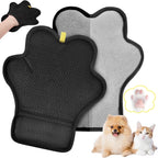 Paw N Pet Electrostatic Pet Hair Removal Glove front view for pet hair remover