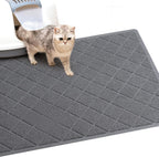 BOOMIBOO Cat Litter Mat Litter Box MatLitter Trapping Mat Premium Durable PVC Pad, 23 x 14 Inches, Easy to CleanNon-SlipUrine Waterproof - Image 10