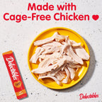 Close-up of creamy texture for Hartz Delectables cat treat puree