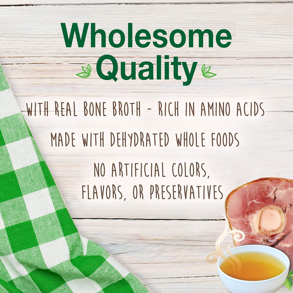 Back of Nylabone Healthy Edibles packaging showing ingredients