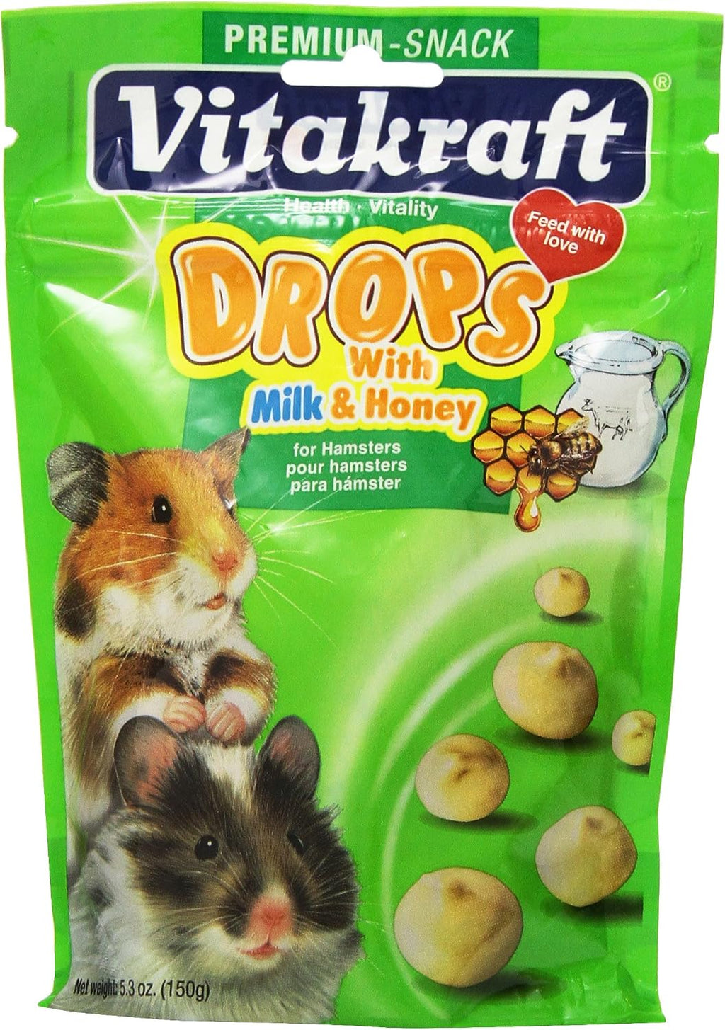 Vitakraft Mini Drops Cherry Banana Treats for Hamsters Rats Mice and Small Pets - Wholesome Small Animal Snacks with Real Fruit Flavor and Nutrient-Rich Goodness - 2.5 Ounce Pack - Image 13