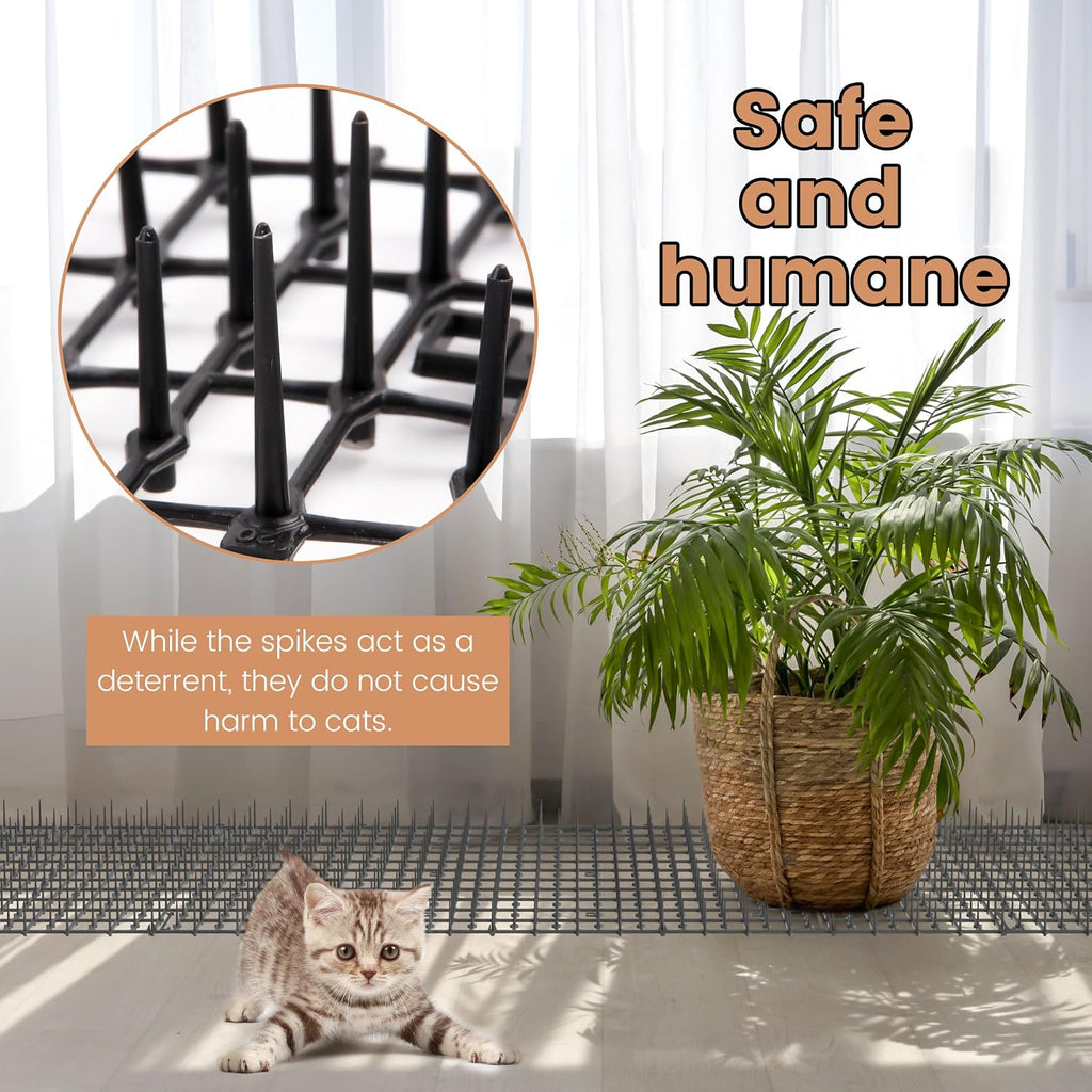 Hmyomina scat mat on indoor furniture for pet protection