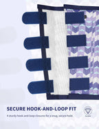 Tackmore loose fitting horse boots protecting lower legs from biting insects