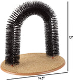 Petmaker cat scratcher carpet base angle view