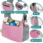 Interior view of PetAmi cat sling with removable sherpa bed